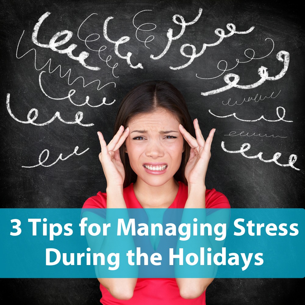 manage stress holiday season